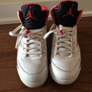 Jordan 5 Retro - Fire Red -13